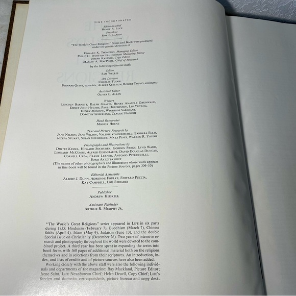 LIFE The World's Great Religions Hardcover 1957 Time Incorporated - Picture 7 of 14
